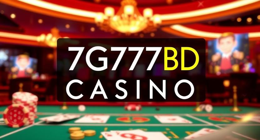 Live dealer streaming tables on 7G777BD casino